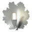 Hubbardton Forge 2024 Vintage Platinum Clear Glass with Frosted Diffuser (YE) Pangea 1-Light Sconce