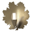 Hubbardton Forge 2024 Soft Gold Clear Glass with Frosted Diffuser (YE) Pangea 1-Light Sconce