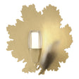 Hubbardton Forge 2024 Modern Brass Clear Glass with Frosted Diffuser (YE) Pangea 1-Light Sconce