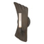 Hubbardton Forge 2024 Dark Smoke Frosted Glass (FD) Crest 1-Light Sconce
