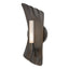 Hubbardton Forge 2024 Oil Rubbed Bronze Frosted Glass (FD) Crest 1-Light Sconce