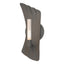 Hubbardton Forge 2024 Natural Iron Frosted Glass (FD) Crest 1-Light Sconce