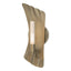 Hubbardton Forge 2024 Soft Gold Frosted Glass (FD) Crest 1-Light Sconce