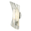 Hubbardton Forge 2024 Sterling Frosted Glass (FD) Crest 1-Light Sconce