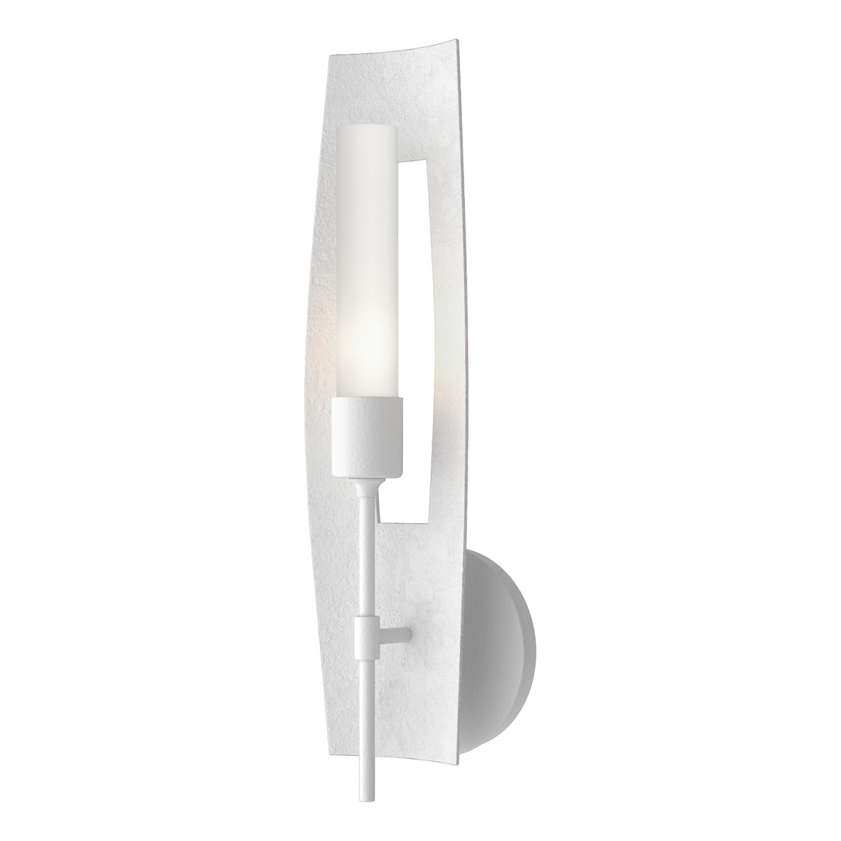 Hubbardton Forge 2024 White Frosted Glass (FD) Passage 1-Light Sconce