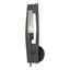 Hubbardton Forge 2024 Dark Smoke Clear Glass (ZM) Passage 1-Light Sconce
