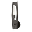 Hubbardton Forge 2024 Oil Rubbed Bronze Frosted Glass (FD) Passage 1-Light Sconce
