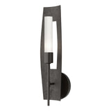 Hubbardton Forge 2024 Oil Rubbed Bronze Frosted Glass (FD) Passage 1-Light Sconce