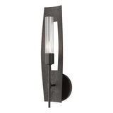 Hubbardton Forge 2024 Oil Rubbed Bronze Clear Glass (ZM) Passage 1-Light Sconce