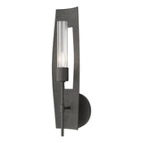 Hubbardton Forge 2024 Natural Iron Clear Glass (ZM) Passage 1-Light Sconce