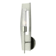 Hubbardton Forge 2024 Sterling Clear Glass (ZM) Passage 1-Light Sconce