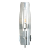 Hubbardton Forge 2024 Sterling Clear Glass (ZM) Passage 1-Light Sconce