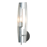 Hubbardton Forge 2024 Sterling Clear Glass (ZM) Passage 1-Light Sconce