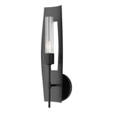 Hubbardton Forge 2024 Ink Clear Glass (ZM) Passage 1-Light Sconce
