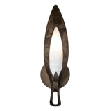 Hubbardton Forge 2025 Dark Smoke White Art Glass (BB) Parasol Sconce