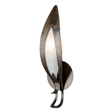 Hubbardton Forge 2025 Dark Smoke White Art Glass (BB) Parasol Sconce