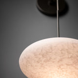 Hubbardton Forge 2025 Dark Smoke Shell Glass (GS) Clouds Low Voltage Sconce