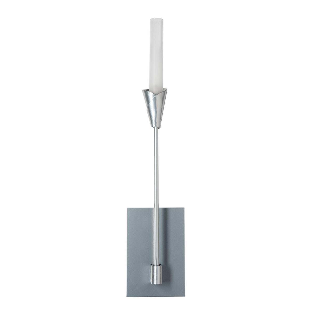 Hubbardton Forge 2025 Sterling Frosted Gradient Glass (WC) Lilium Sconce