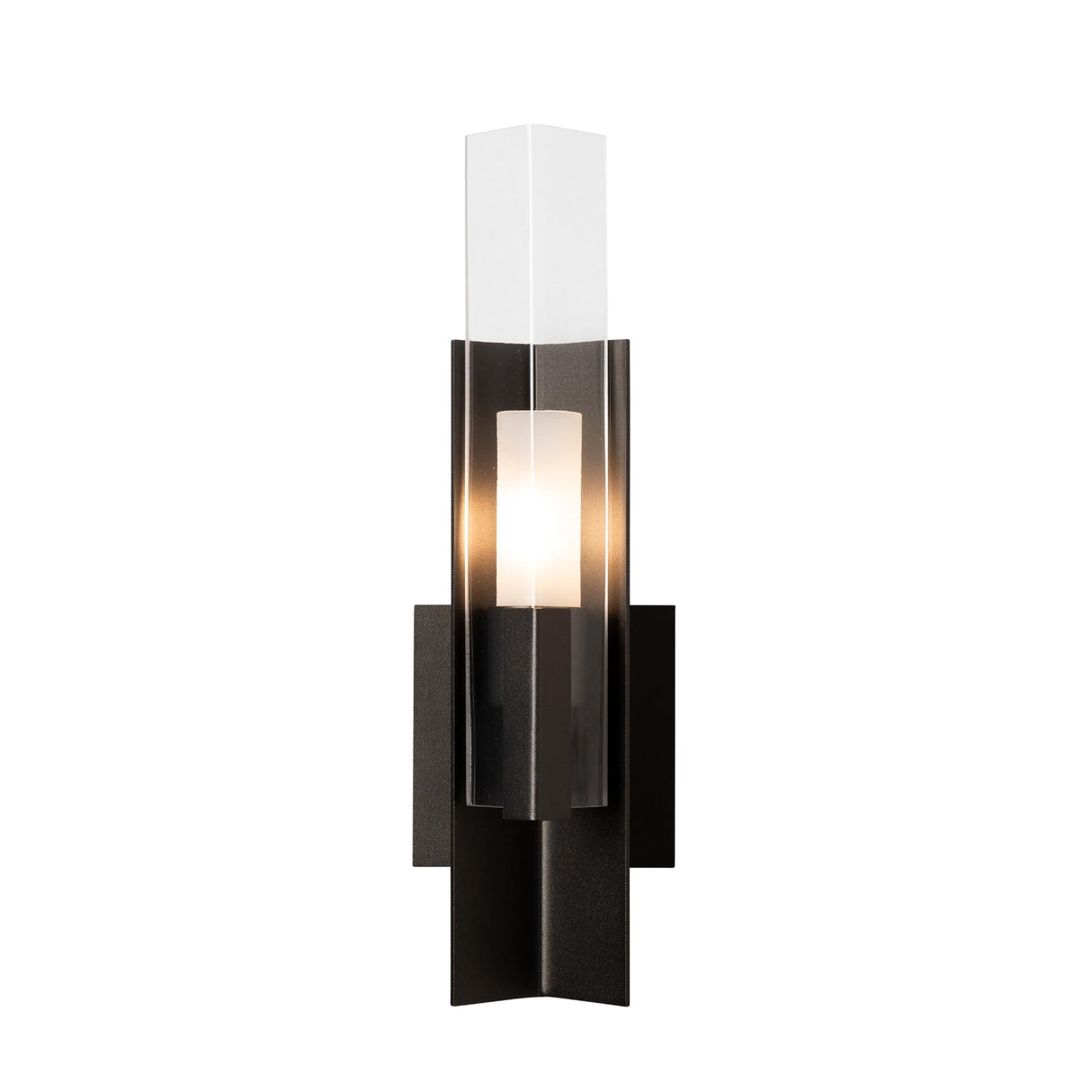 Hubbardton Forge 2025 Oil Rubbed Bronze Clear Glass (ZM) Summit Sconce