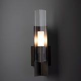Hubbardton Forge 2025 Oil Rubbed Bronze Clear Glass (ZM) Summit Sconce