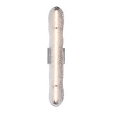 Hubbardton Forge 2025 Sterling Clear Glass (ZM) Glissade LED Bath Bar