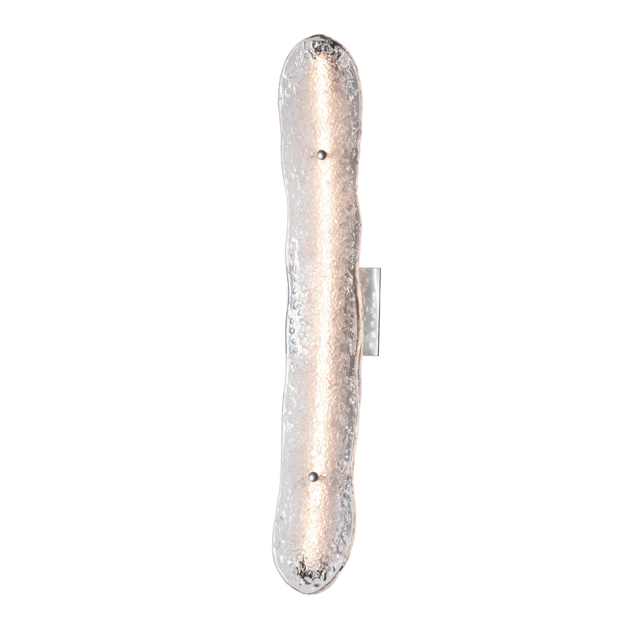 Hubbardton Forge 2025 Sterling Clear Glass (ZM) Glissade LED Bath Bar
