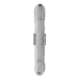 Hubbardton Forge 2025 Sterling Clear Glass (ZM) Glissade LED Bath Bar