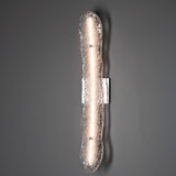 Hubbardton Forge 2025 Sterling Clear Glass (ZM) Glissade LED Bath Bar