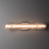 Hubbardton Forge 2025 Sterling Clear Glass (ZM) Glissade LED Bath Bar