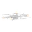Hubbardton Forge 2024 White Brindille 4-Light Large Sconce/Semi-Flush