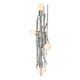 Hubbardton Forge 2024 Sterling Brindille 4-Light Large Sconce/Semi-Flush