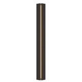 Hubbardton Forge 2024 Oil Rubbed Bronze Decaf Acrylic (ZG) Gallery Medium LED Sconce