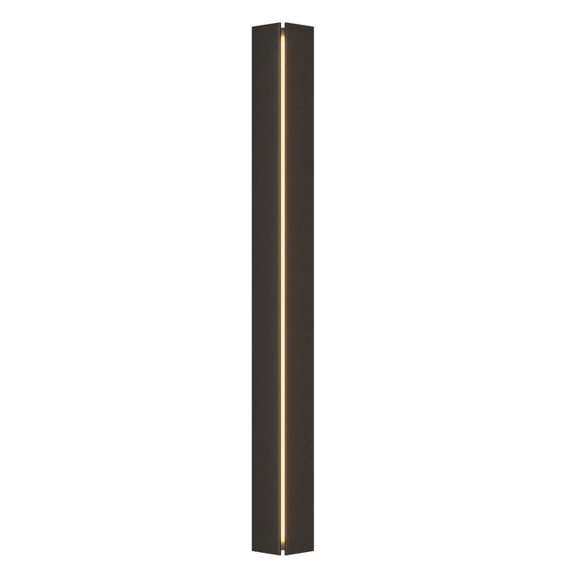 Hubbardton Forge 2024 Oil Rubbed Bronze Decaf Acrylic (ZG) Gallery Medium LED Sconce