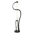 Hubbardton Forge 2023 Oil Rubbed Bronze Clear Glass (ZM) Pulse Floor Lamp