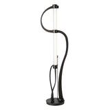 Hubbardton Forge 2023 Oil Rubbed Bronze Clear Glass (ZM) Pulse Floor Lamp