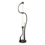 Hubbardton Forge 2023 Oil Rubbed Bronze Clear Glass (ZM) Pulse Floor Lamp