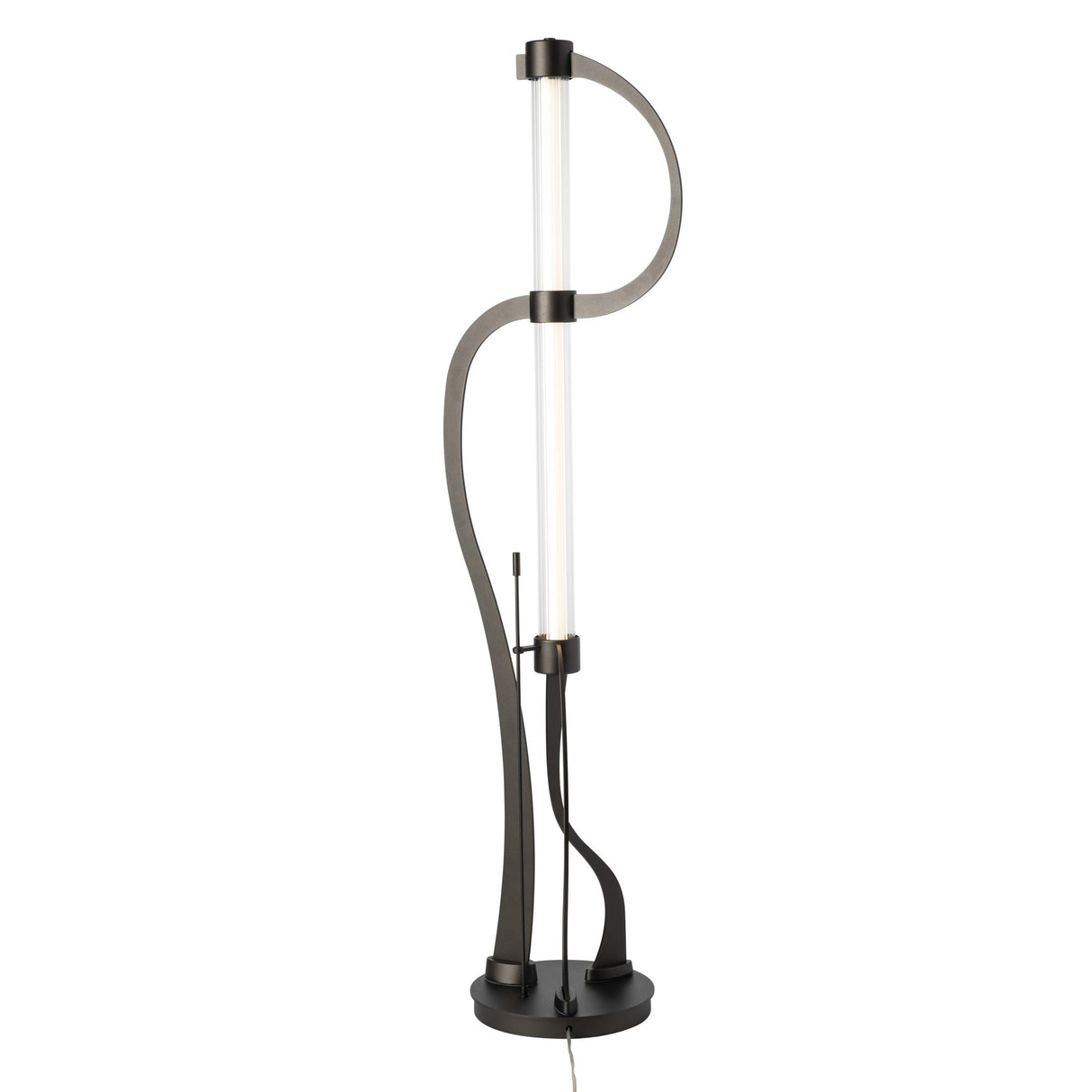 Hubbardton Forge 2023 Oil Rubbed Bronze Clear Glass (ZM) Pulse Floor Lamp