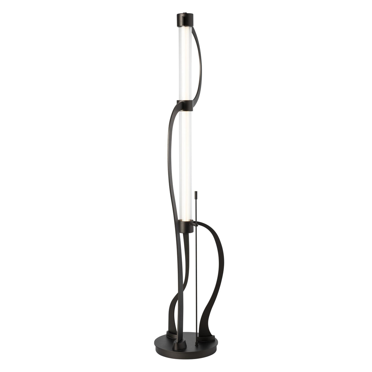 Hubbardton Forge 2023 Oil Rubbed Bronze Clear Glass (ZM) Pulse Floor Lamp