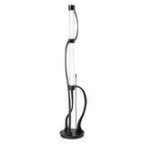 Hubbardton Forge 2023 Oil Rubbed Bronze Clear Glass (ZM) Pulse Floor Lamp