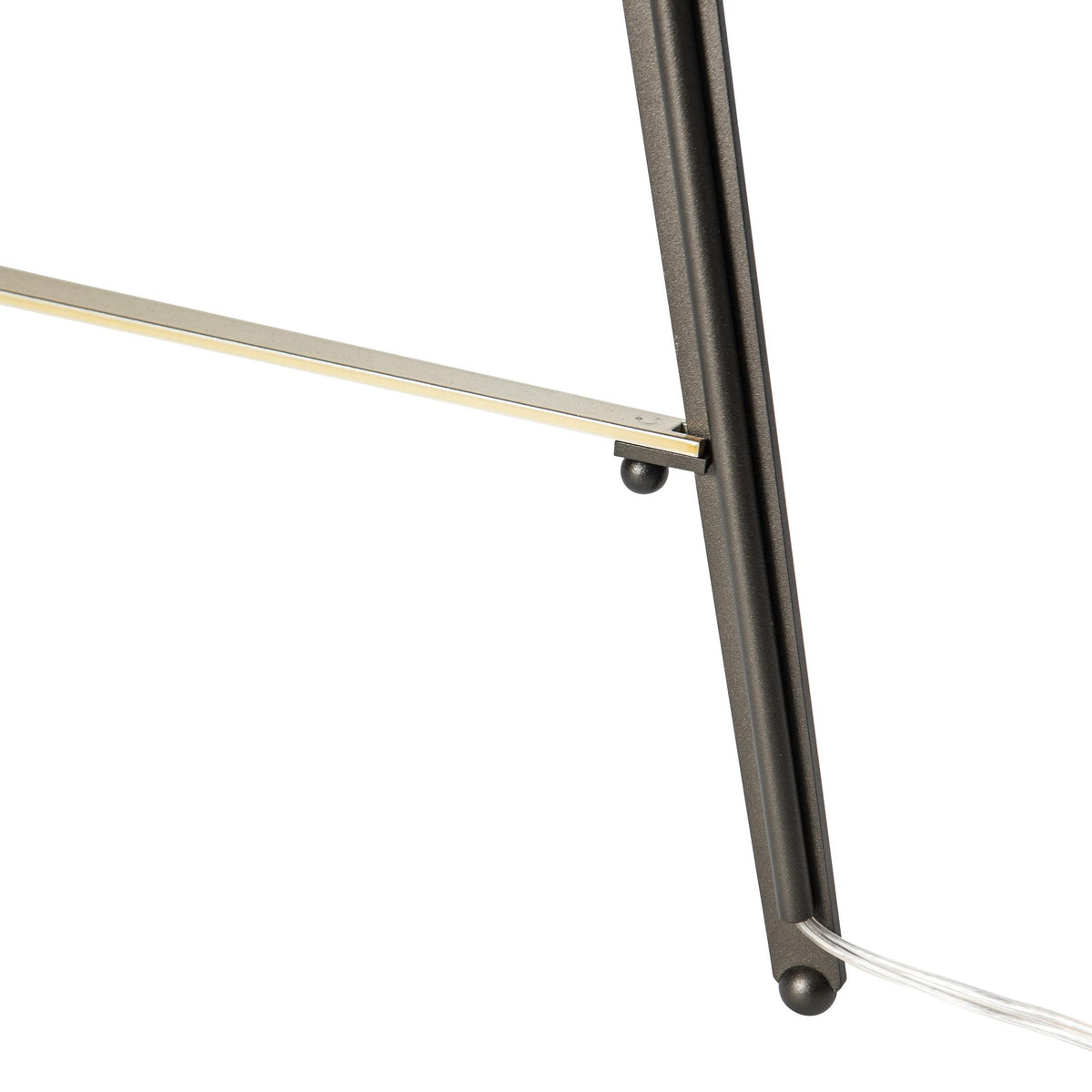 Hubbardton Forge 2023 Oil Rubbed Bronze Modern Brass Natural Anna Shade (SF) Tryst Floor Lamp