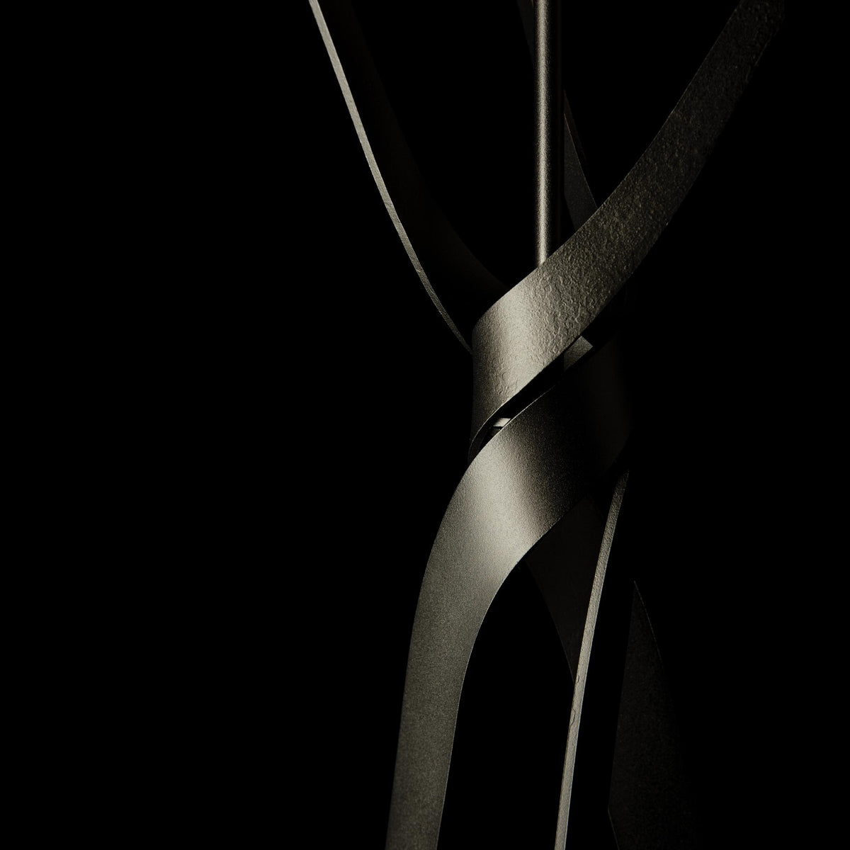 Hubbardton Forge 2023 Oil Rubbed Bronze Modern Brass Natural Anna Shade (SF) Tryst Floor Lamp