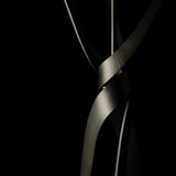 Hubbardton Forge 2023 Oil Rubbed Bronze Modern Brass Natural Anna Shade (SF) Tryst Floor Lamp