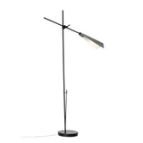 Hubbardton Forge 2023 Black Sterling Vertex Floor Lamp