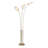 Hubbardton Forge 2025 Modern Brass Frosted Glass (FD) Aerial Torchiere