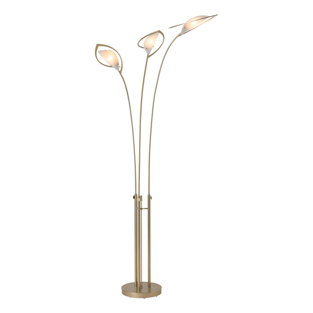 Hubbardton Forge 2025 Modern Brass Frosted Glass (FD) Aerial Torchiere
