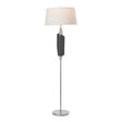 Hubbardton Forge 2025 Sterling Slate Natural Anna Shade (SF) Cambrian Floor Lamp