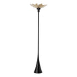 Hubbardton Forge 2025 Black Modern Brass Pangea Torchiere