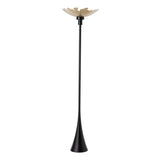 Hubbardton Forge 2025 Black Modern Brass Pangea Torchiere