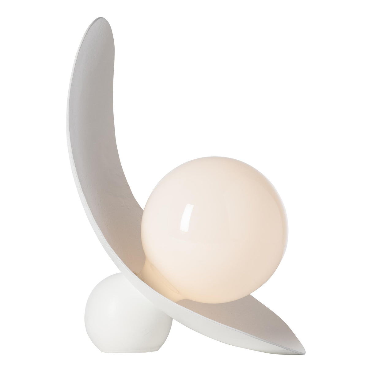 Hubbardton Forge 2023 White Yoki Table Lamp