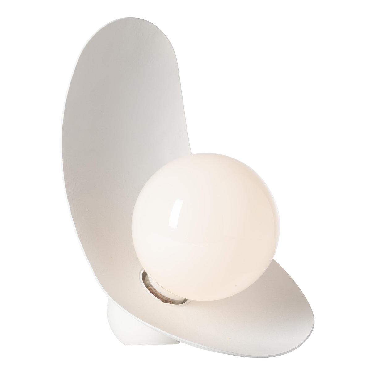 Hubbardton Forge 2023 White Yoki Table Lamp